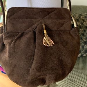 VINTAGE LEATHER cross body bag